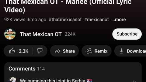 That mexican ot manee