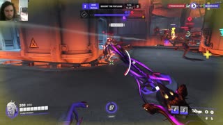 Over Watch Moira DPS/Healer Play of The Day
