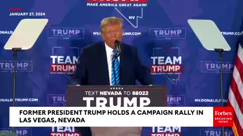 Trump ruthlessly Attacks 'Completely Unelectable ' Nikki Haley At Las Vegas Relly