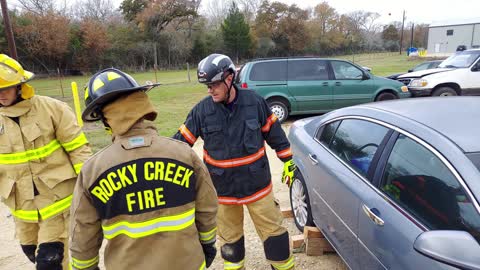 Washington County Fire Departments practice Rescue with tools