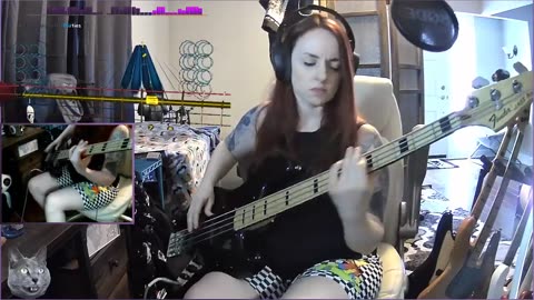 Twenties by Ghost - Rocksmith CDLC Bass Cover from a LIVE Twitch stream.