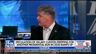 juan williams says sean hannity if running the presidency