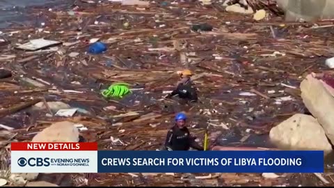 Libya death toll expected to continue rising after devastating flooding