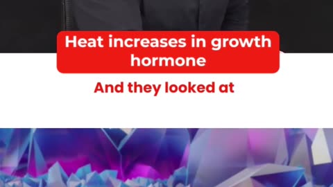 heat increases in growth hormone