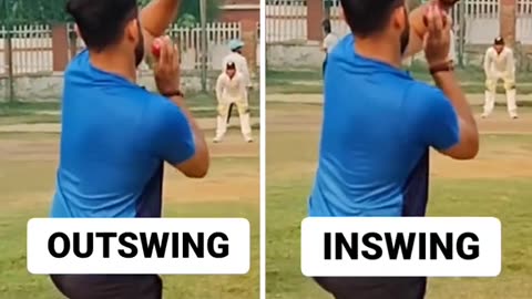 Bowling Tipes | Inswing and Outswing bowling tipes | #cricket #crickerlovers #viralmyvideo