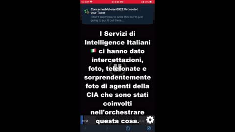 "LA GENTE NEL GOVERNO ITALIANO HA COMINCIATO AD ANDARE NEL PANICO"
