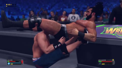 WWE 2K23(PS5) John Cena VS Drew McIntyre - Last Man Standing Match