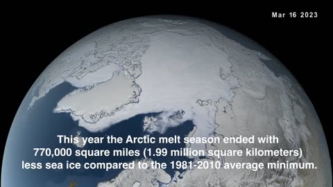 Arctic Sea Ice Hits Annual Minimum, Antarctic Sets New Record, NASA