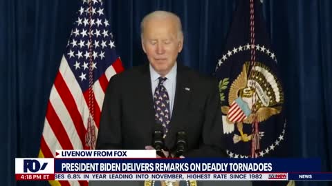 Biden Uses Tornado Tragedy to Push Climate Agenda, Suggests Storms Are ‘Consequence of the Warming’