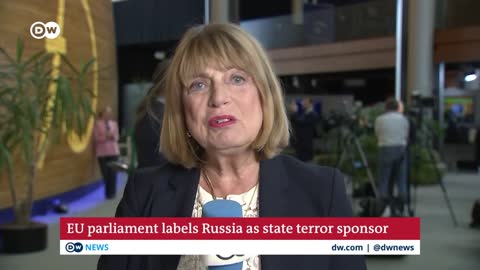 EU lawmakers name Russia a 'state sponsor' of terrorism