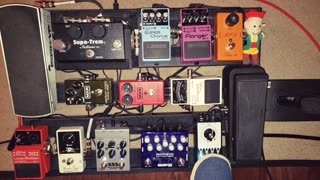 Vertex Effects SSS, Wampler Pantheon Deluxe & Earthquaker Devices Arrows