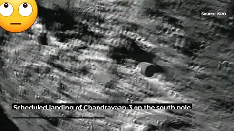 Chandrayan-3..latest visual of the moon