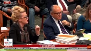 Here is Dominion employee Melissa Carone testifying On election fraud