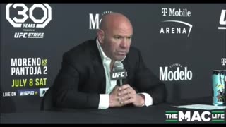 Dana White Devours the Racial Red Meat Thrown to Him by the Media