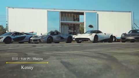 Which one do you choose to drive# Ferrari Rafah # Porsche 918 # McLaren p1 # Pagani huayra