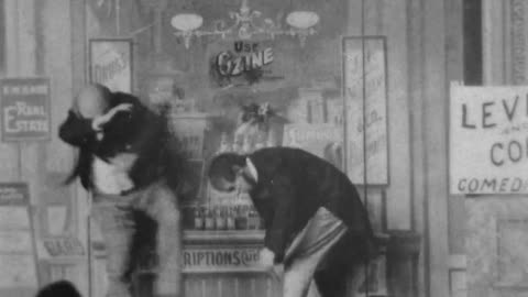 Levi & Cohen, The Irish Comedians (1903 Original Black & White Film)