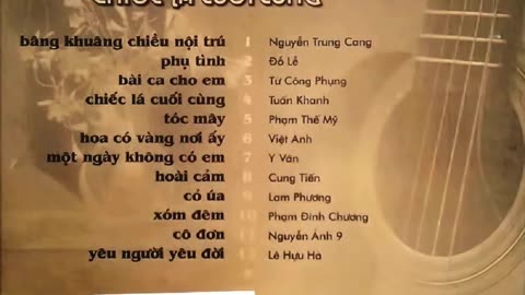 Chiếc lá cuối cùng - Saxophone, Guitar