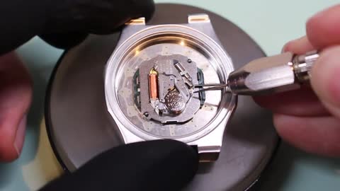 Crown and Stem Release Miyota 2115 Watch Movement