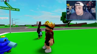 RAINBOW FRIENDS Vs POPPY PLAYITME in Roblox BROOKHAVEN RP!!