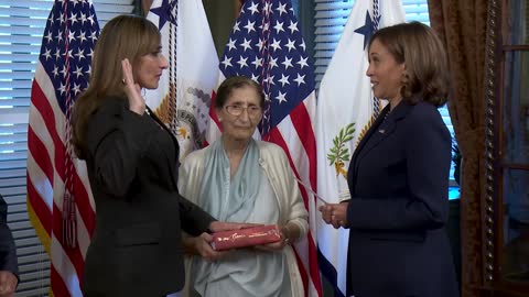 Vice President Harris Ceremonially Swears In Shefali Razdan Duggal as Ambassador to the Netherlands