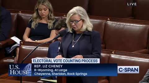 Rep. Liz Cheney Delivers Remarks On The Presidential Election Reform Act | September 21, 2022