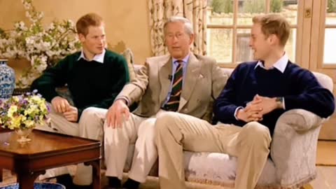 “Prince Charles ”Cute Moment With his Sons