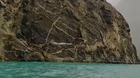 Romantic Weather at Attabad Lake: Crystal-Clear Waters and Scenic Beauty