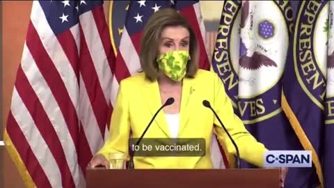 HYPOCRITE Pelosi “We Cannot Require Someone To Be Vaccinated”