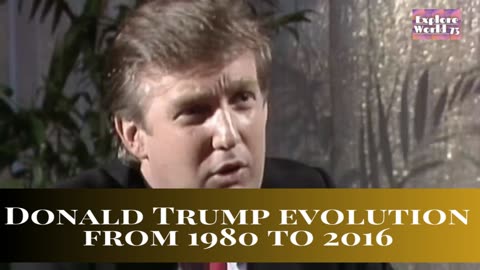 Donald Trump's Evolution from 1980-2016
