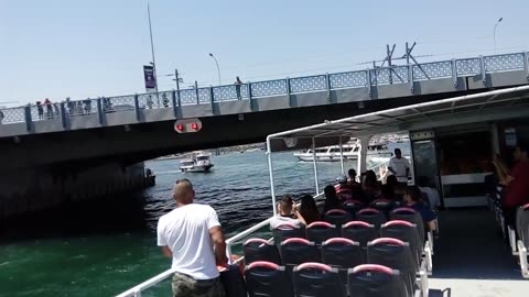 Istanbul- Our first boat tour -Day 1 2017