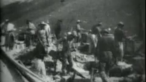 Rocking Gold In The Klondike (1899 Original Black & White Film)