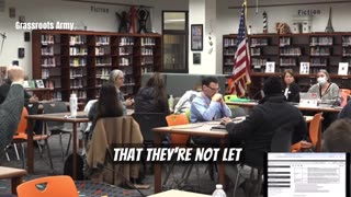 Lib School Board President Belittles, Defames, And Humiliates Guy Who Asks A Question