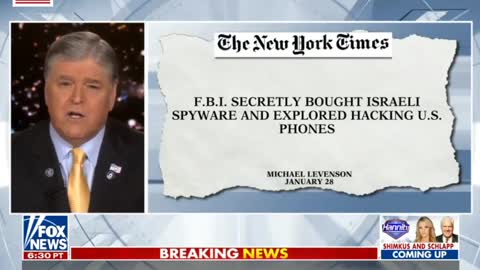 Hannity - CIA Stealing Info on Americans, FBI Purchasing Pegasus Spyware (NoDeplorables.com)