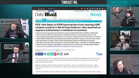 [2022-11-23] Qatar BANS Pro LGBTQ Gear Triggering Woke Fans