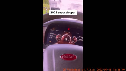 2022 Peter Bildt Super Sleeper Truck Interior