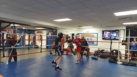 Joey sparring Dylan 1/10/23