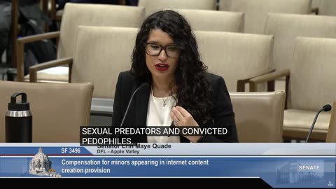 Sen Maye-Quade Decries Sexual Exploitation of Minors Despite Her Past