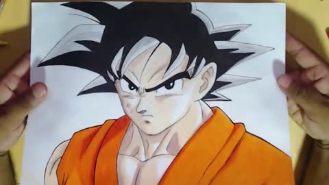 Goku Dragon Ball Super - SpeedArt