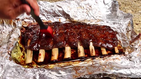 Oven Baked BBQ Beef Ribs Recipe - How to Make Ribs in the Oven