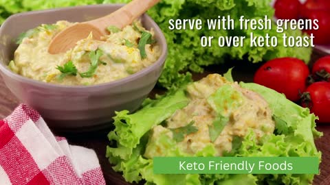 Keto Curry Spiked Tuna & Avocado Salad