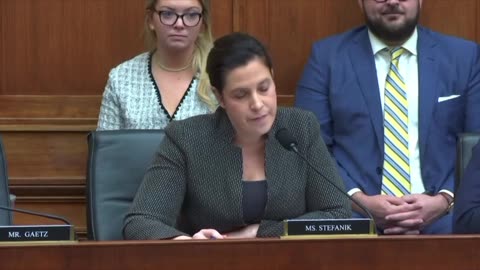Rep Elise Stefanik - "would you consider this election interference?"