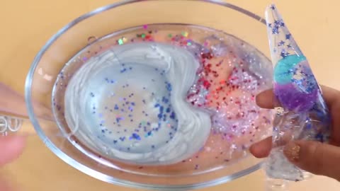 Making GALAXY Slime with Piping bags!