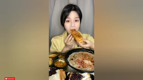 [ASMR] noodles🍝 Jjajangmen mukbang 먹방 라면