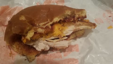 Burger King BBQ chicken sandwich review