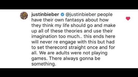 Justins classy response to tiktok haters/feud