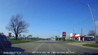 Drive From Gordon's Food Svc, Telegraph, Taylor; To Mike's Market, Telegraph, Dbn Hgts, MI, 4/8/23