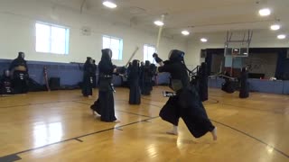 Kendo geiko practice