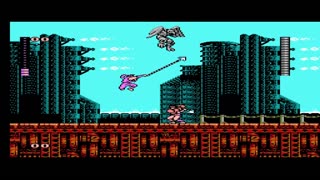 Shadow of the Ninja - Full Playthrough - NES 1990