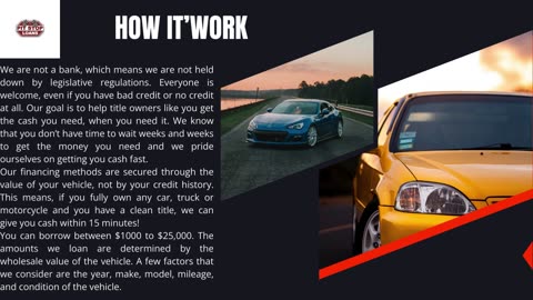 CAR TITLE LOANS