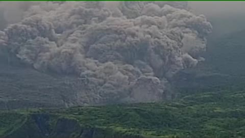 Mount Semeru Lava